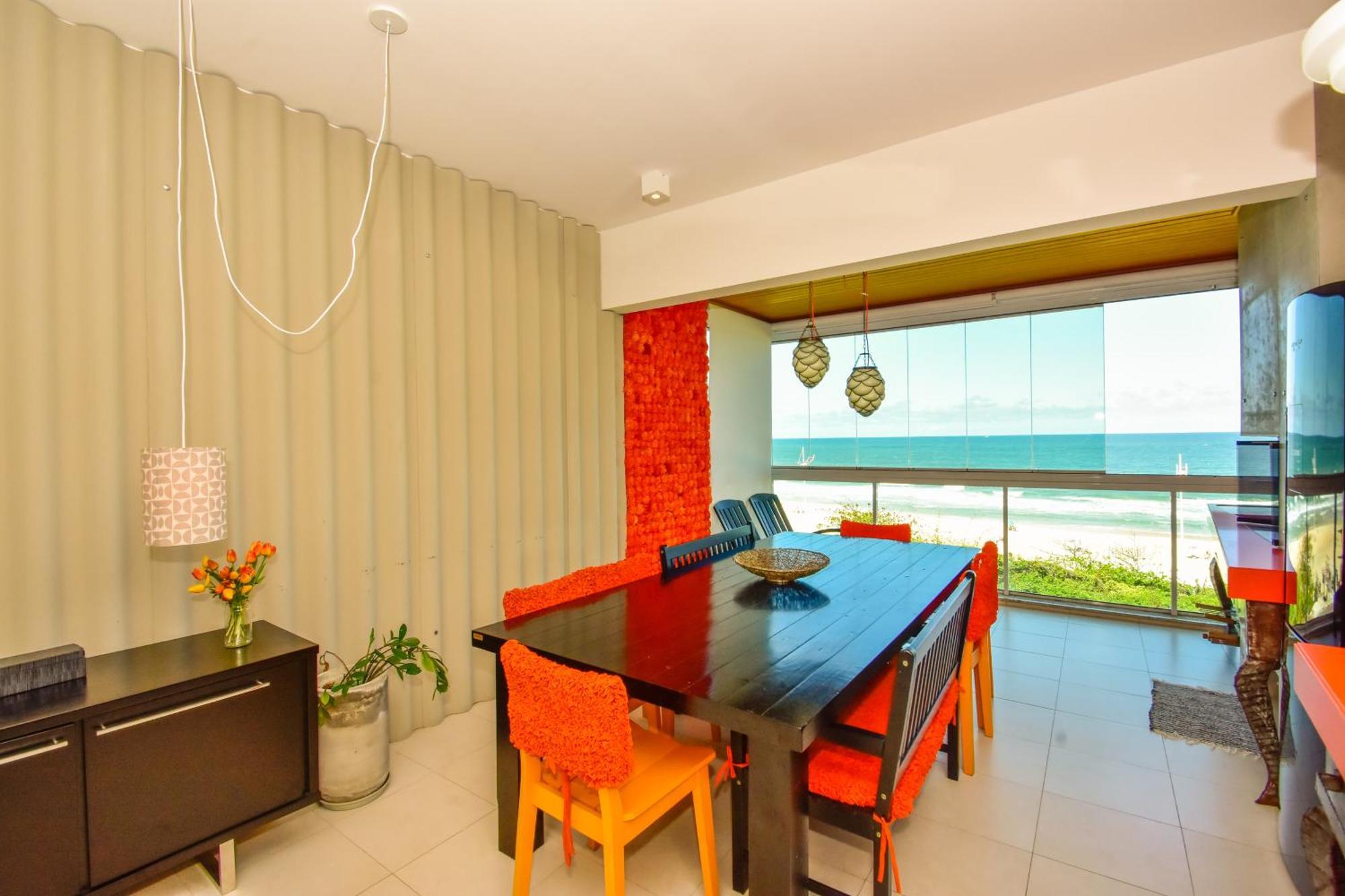 Apartamento Frente Mar Na Praia Do Santinho N880 Florianópolis Esterno foto