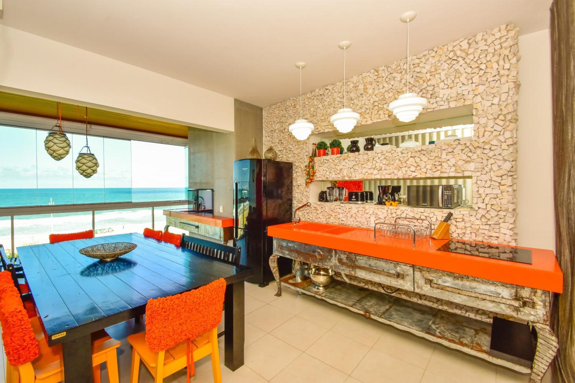 Apartamento Frente Mar Na Praia Do Santinho N880 Florianópolis Esterno foto